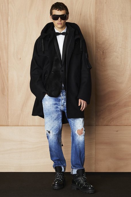 Dsquared2 Logolu % 100 Pamuklu Regular Fit Erkek Gömlek S74DM0660 S36275 100 BEYAZ - Dsquared2 (1)