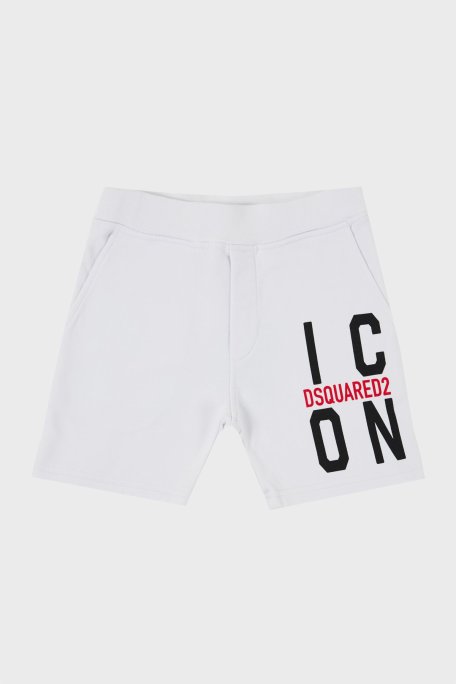 Dsquared2 Pamuklu Cepli Çocuk DQ0250 D002Y Short DQ0250-D002Y WHITE BEYAZ - Dsquared2