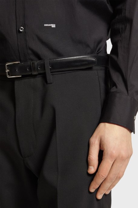 Dsquared2 Pamuklu Relaxed Fit Erkek Gömlek S74DM0659 S44131 900 SİYAH - Dsquared2 (1)