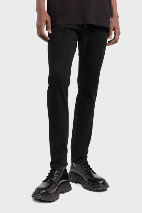 Dsquared2 Streç Pamuklu Düşük Bel Skinny Skater Jeans Erkek Kot Pantolon S74LB1137 S30733 900 SİYAH - Dsquared2 