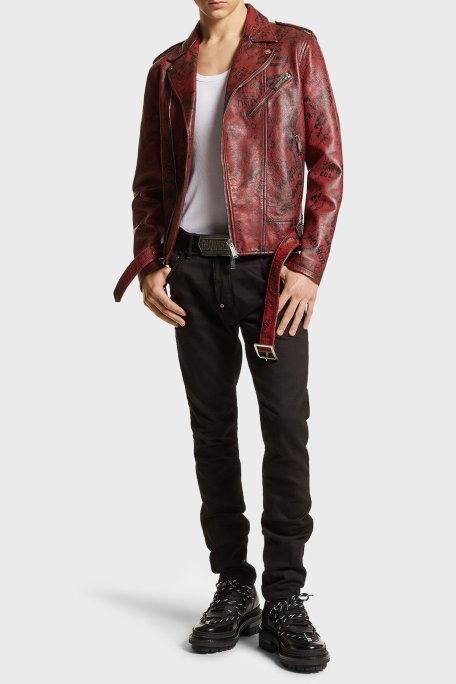 Dsquared2 Streç Pamuklu Skinny Fit Jeans Erkek Kot Pantolon S74LB1426 S30564 900 SİYAH - Dsquared2