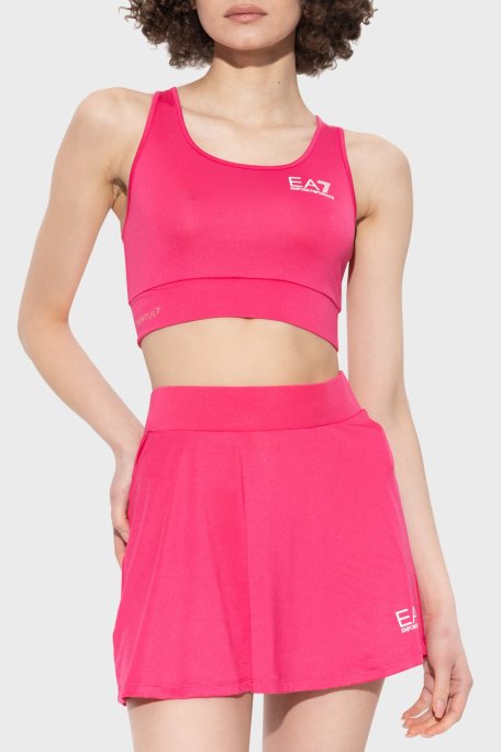 EA7 Esnek Nefes Alabilir Top Sporcu Bayan Sütyen 8NTH55 TJGBZ 1417 FUŞYA - EA7