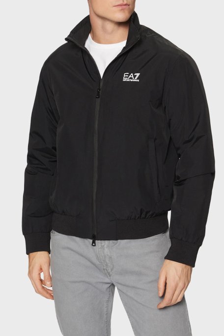 EA7 Logolu Regular Fit Hafif Dolgulu Erkek Mont 8NPB20 PNFZZ 1200 SİYAH - Ea7