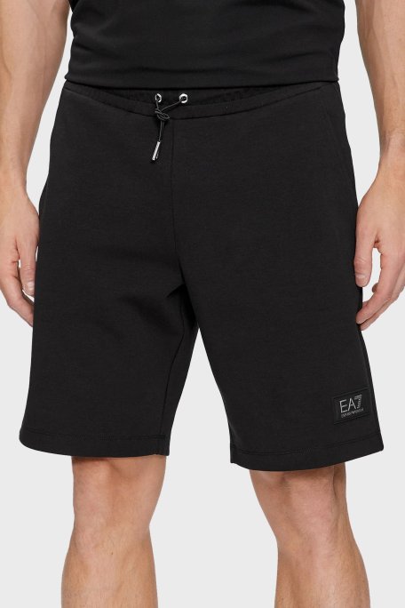 EA7 Pamuklu Regular Fit Erkek Bermuda 3DPS75 PJUEZ 1200 SİYAH - EA7