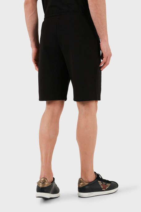 EA7 Pamuklu Regular Fit Logolu Erkek Short 7M000095 AF12116 UC001 SİYAH - Ea7 (1)