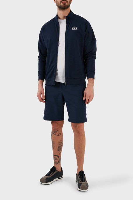 EA7 Regular Fit Cepli Kargo Erkek Bermuda 3RPS01 PNBWZ 1554 LACİVERT - EA7