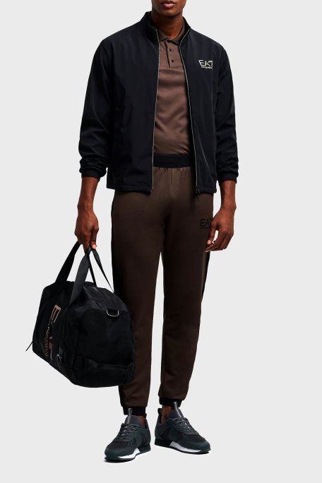 EA7 Regular Fit Dik Yaka Logolu Erkek Ceket 7M000312 AF13562 UC001 SİYAH - EA7 (1)