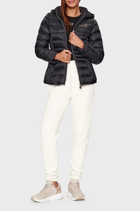 EA7 Regular Fit Kapüşonlu Şişme Bayan Mont 6RTB01 TN88Z 0200 SİYAH - EA7 (1)