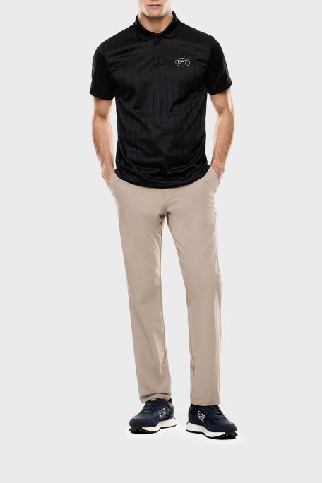 EA7 Slim Fit Logolu Normal Bel Daralan Paça Erkek Pantolon 7M000509 AF14589 U6167 TOPRAK - Ea7 (1)