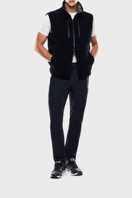 EA7 Slim Fit Logolu Normal Bel Daralan Paça Erkek Pantolon 7M000509 AF14589 UB102 LACİVERT - Ea7 (1)