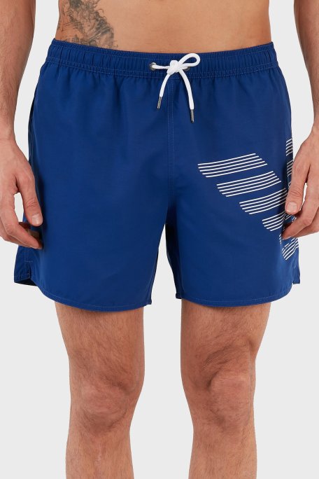 Emporio Armani Baskılı Belden Bağlamalı Cepli Erkek Mayo Short S 211740 1P427 23033 SAKS - Emporio Armani (1)