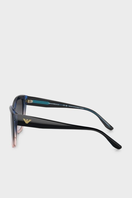Emporio Armani Cat Güneş Kadın Gözlük 0EA4198 59918G 55 Degrade Mavi-Degrade Gri - Emporio Armani (1)