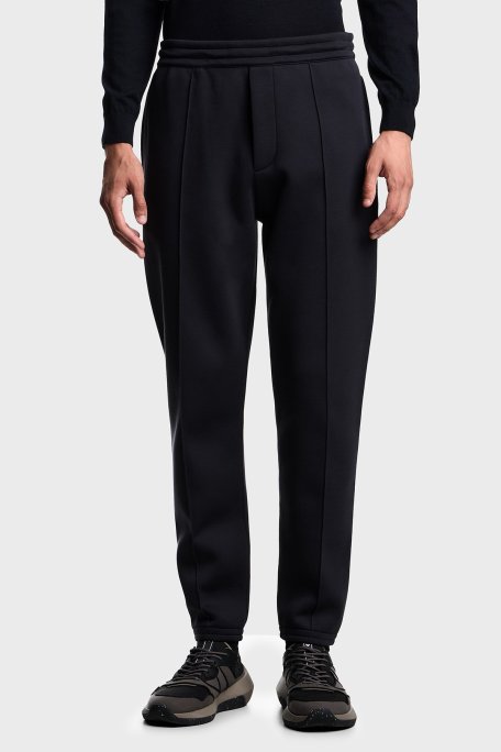 Emporio Armani Çimalı Regular Fit Normal Bel Jogger Erkek Pantolon EM003051 AF17545 UB118 LACİVERT - Emporio Armani