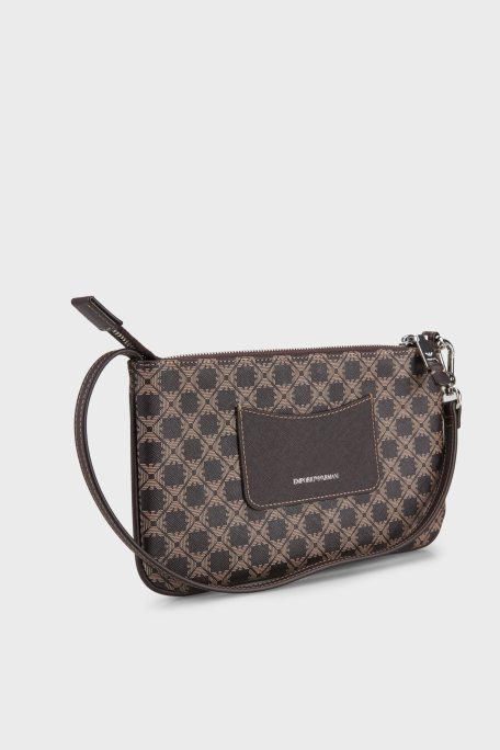 Emporio Armani Desenli Omuz Askılı Kadın Çanta EW002953 AF25820 F6226 KAHVE - Emporio Armani (1)