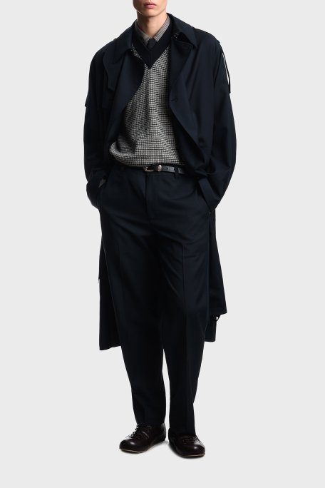 Emporio Armani Desenli Pamuk Karışımlı Regular Fit Uzun Kollu Erkek Gömlek EM005446 AF24857 F1158 BEJ - Emporio Armani