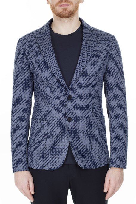 Emporio Armani Erkek Ceket 51G87S 51S04 903 LACİVERT - Emporio Armani