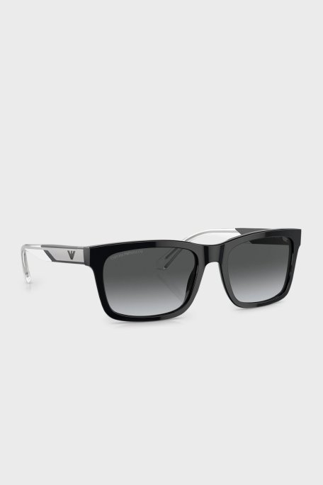 Emporio Armani Güneş Erkek Gözlük 0EA4224 5017T3 57 Parlak Opal Mavi-Koyu Mavi - Emporio Armani