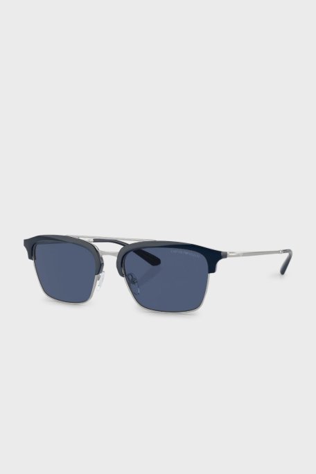 Emporio Armani Güneş Erkek Gözlük 0EA4228 304580 55 Parlak Mavi-Koyu Mavi - Emporio Armani