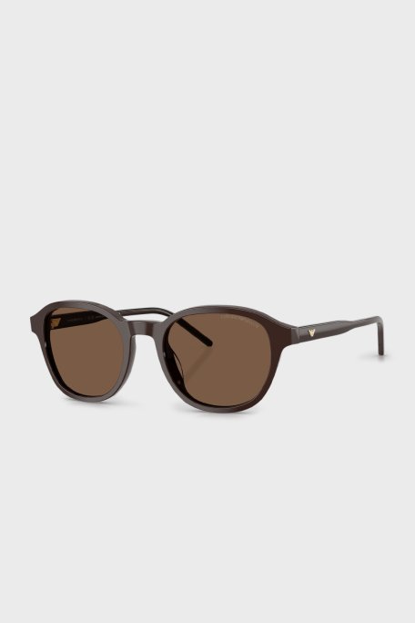 Emporio Armani Güneş Erkek Gözlük 0EA4247U 625573 51 Parlak Kahve-Kahve - Emporio Armani