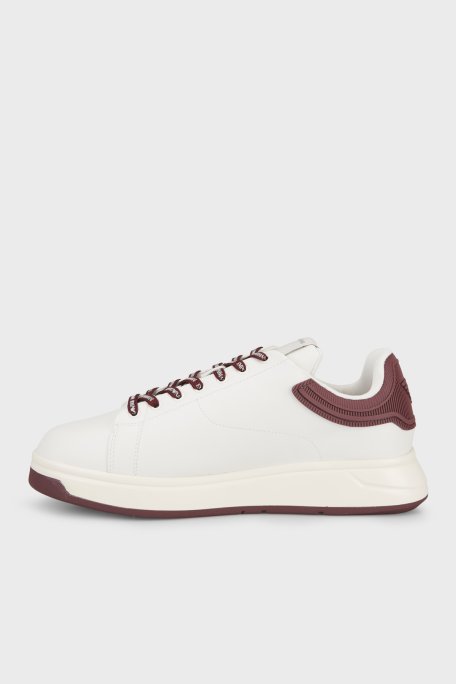 Emporio Armani Hakiki Deri Logolu Casual Erkek Ayakkabı EM003663 AF18212 M0363 KREM - Emporio Armani (1)