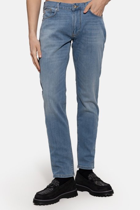 Emporio Armani Jeans Erkek Kot Pantolon 3R1J06 1D09Z 0943 MAVİ - Emporio Armani