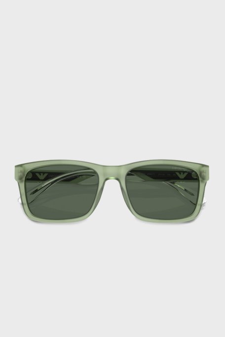 Emporio Armani Kare Güneş Erkek Gözlük 0EA4232 617687 57 Yanar Döner Yeşil-Duman - Emporio Armani