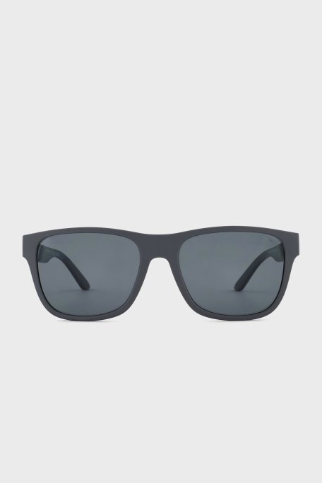 Emporio Armani Kare Güneş Erkek Gözlük 0EA4243 62451 56 Mat Gri-Gri Polarize - Emporio Armani