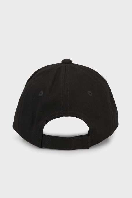 Emporio Armani Logolu % 100 Pamuk Kadın Şapka EW004174 AF14765 UC001 SİYAH - Emporio Armani (1)