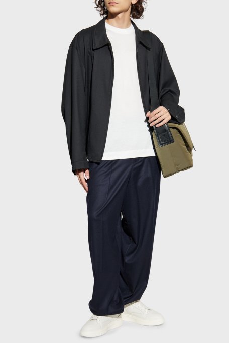 Emporio Armani Logolu Pamuklu Regular Fit Bisiklet Yaka Erkek T Shirt EM002959 AF18312 U0003 BEYAZ - Emporio Armani (1)