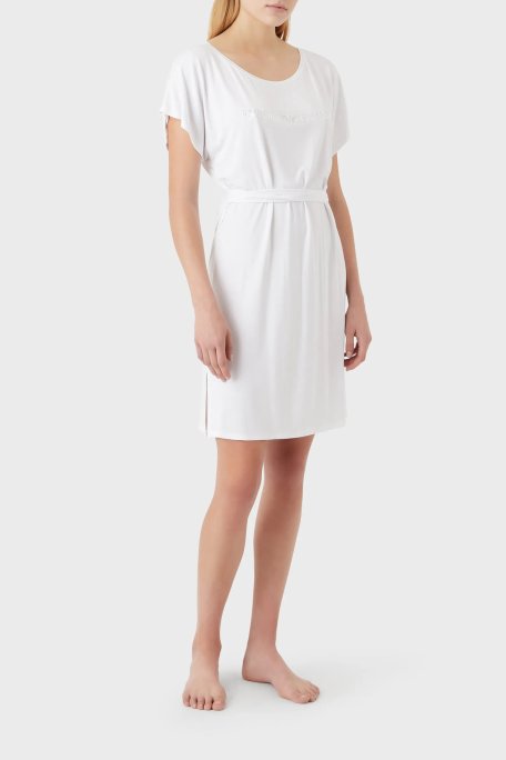 Emporio Armani Kadın Elbise 262728 3R314 00010 BEYAZ - Emporio Armani