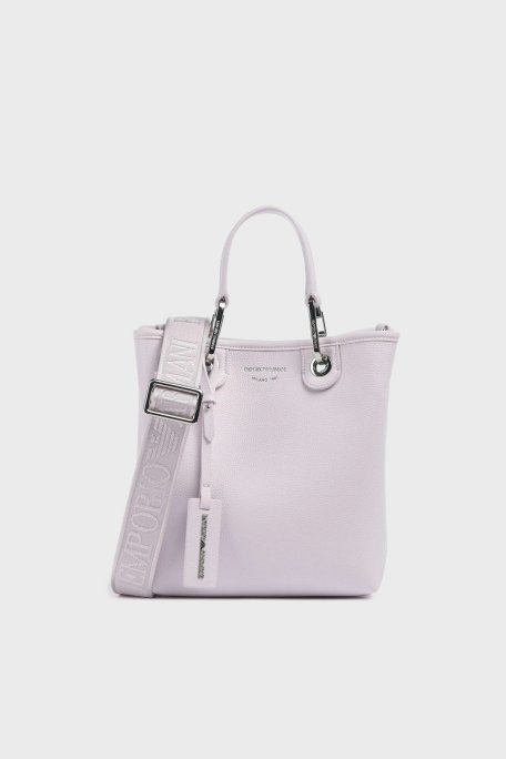 Emporio Armani Logolu Çıkarılabilir Askılı Bayan Çanta EW000362 AF12036 M4033 AÇIK PEMBE - Emporio Armani
