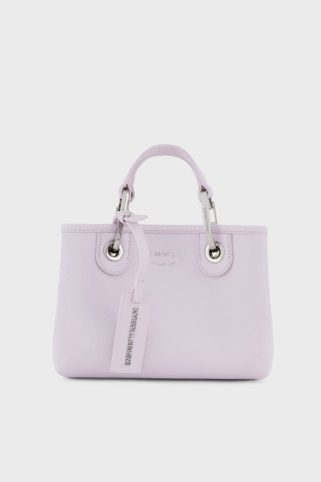 Emporio Armani Logolu Çıkarılabilir Askılı Bayan Çanta EW000382 AF12036 M4033 AÇIK PEMBE - Emporio Armani