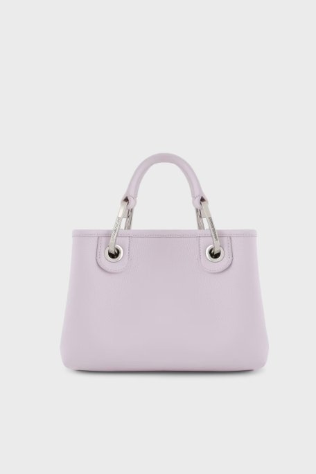 Emporio Armani Logolu Çıkarılabilir Askılı Bayan Çanta EW000382 AF12036 M4033 AÇIK PEMBE - Emporio Armani (1)