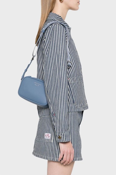 Emporio Armani Logolu Çıkarılabilir Askılı Bayan Çanta EW000537 AF12036 M8128 MAVİ - Emporio Armani (1)