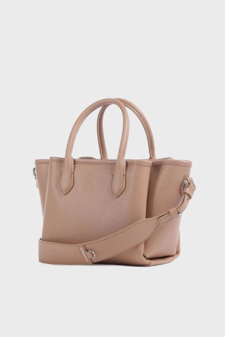 Emporio Armani Logolu Çıkarılabilir Askılı Küçük Kadın Çanta EW002328 AF17799 M1188 PUDRA - Emporio Armani (1)