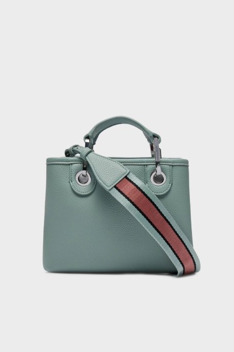 Emporio Armani Logolu Çıkarılabilir Omuz Askılı Bayan Çanta Y3D176 YFO5E 80653 MİNT - Emporio Armani (1)