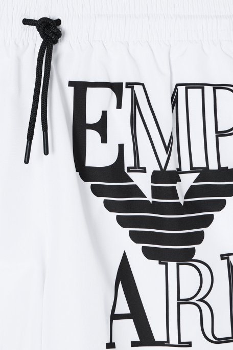 Emporio Armani Logolu Erkek Mayo Short EM000583 AF20434 U0002 BEYAZ - Emporio Armani (1)