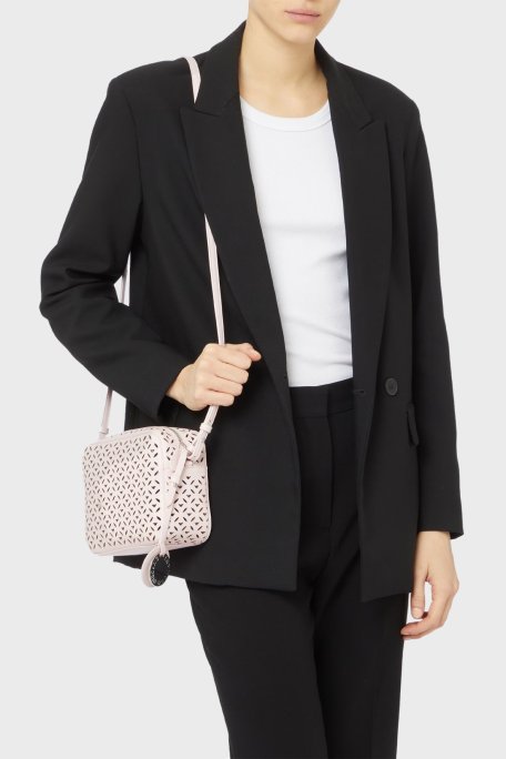 Emporio Armani Logolu Omuz Askılı Bayan Çanta Y3B092 YVX3E 80709 PUDRA - Emporio Armani (1)