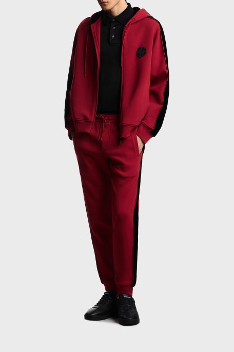 Emporio Armani Logolu Regular Fit Düğmeli Erkek Polo EM005341 AF10017 UC001 SİYAH - Emporio Armani (1)