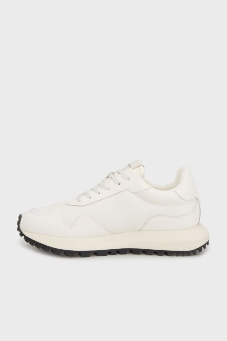 Emporio Armani Logolu Sneaker Erkek Ayakkabı EM003738 AF19532 M0107 BEYAZ - Emporio Armani (1)