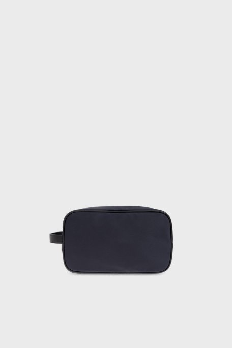 Emporio Armani Logolu Tek Saplı Erkek Çanta EM000090 AF19588 UB118 LACİVERT - Emporio Armani (1)