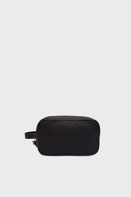 Emporio Armani Logolu Tek Saplı Erkek Çanta EM004160 AF14637 UC001 SİYAH - Emporio Armani (1)