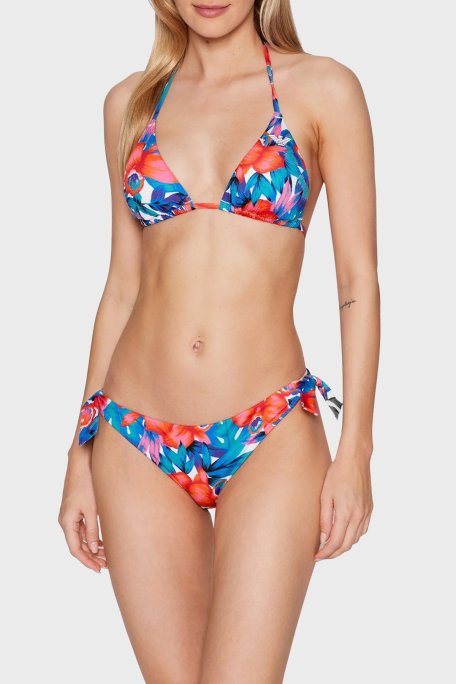 Emporio Armani Logolu Üçgen Bayan Bikini Üstü S 262421 2R300 75810 FUŞYA - Emporio Armani (1)