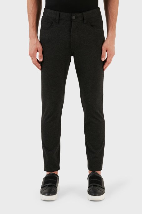 Emporio Armani Normal Bel Slim Fit Cepli Erkek Pantolon H41PJ5 E1613 632 ANTRASİT - Emporio Armani