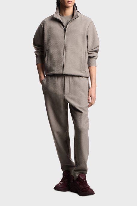 Emporio Armani Pamuk Karışımlı Regular Fit Logolu Normal Bel Erkek Pantolon EM004535 AF13700 F8219 GRİ - Emporio Armani (1)