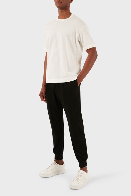 Emporio Armani Pamuklu Bisiklet Yaka Regular Fit Erkek T Shirt 3D1TC8 1JTKZ 0101 BEYAZ - Emporio Armani (1)