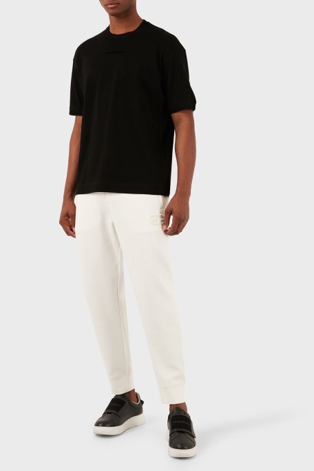 Emporio Armani Pamuklu Bisiklet Yaka Regular Fit Erkek T Shirt 3D1TC8 1JTKZ 0999 SİYAH - Emporio Armani (1)