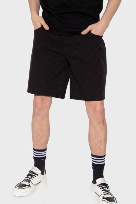 Emporio Armani Pamuklu Cepli Erkek Bermuda 3L1PS1 1DJSZ 0005 SİYAH - Emporio Armani (1)