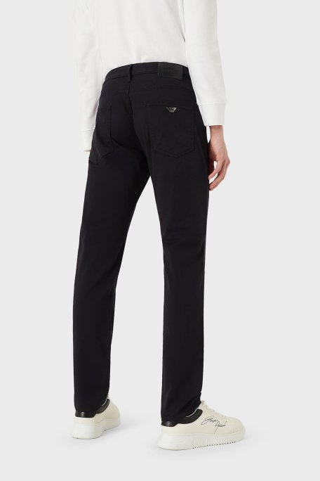 Emporio Armani Pamuklu Cepli Slim Fit Jeans Erkek Kot Pantolon 8N1J06 1GN0Z 0920 LACİVERT - Emporio Armani (1)