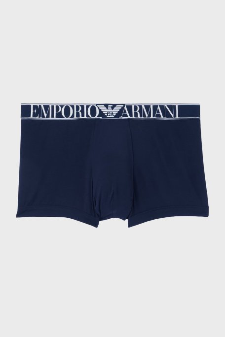 Emporio Armani Pamuklu Esnek Erkek Boxer 111389 3F511 00135 LACİVERT - Emporio Armani